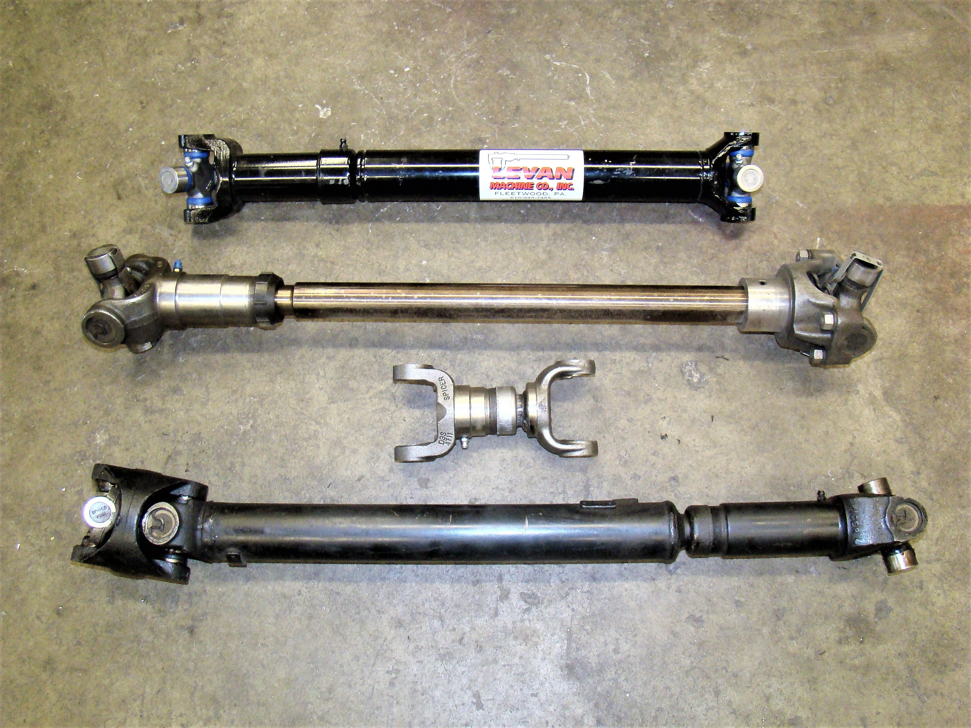 Collection of driveshafts